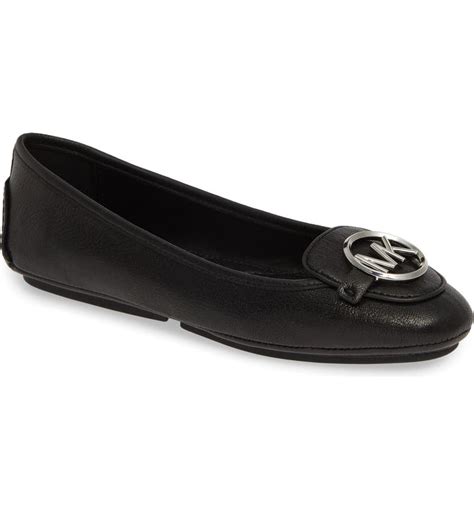 michael kors flat shoes womens|michael kors lillie ballet flats.